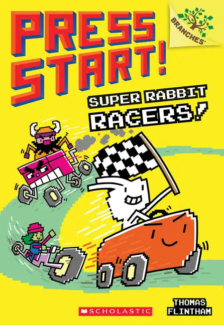 Super Rabbit Racers!: A Branches Book (Press Start! #3): Volume 3 - Paperback
