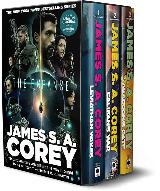 The Expanse Hardcover Boxed Set: Leviathan Wakes, Caliban's War, Abaddon's Gate: Now a Prime Original Series - Hardcover