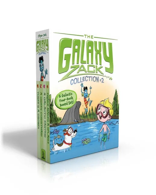 The Galaxy Zack Collection #2 (Boxed Set): Three's a Crowd!; A Green Christmas!; A Galactic Easter!; Drake Makes a Splash! - Paperback