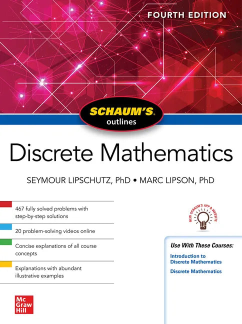 Schaum's Outline of Discrete Mathematics, Fourth Edition - Paperback