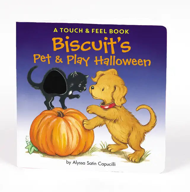 Biscuit's Pet & Play Halloween: A Halloween Touch & Feel Book for Kids - Board Book