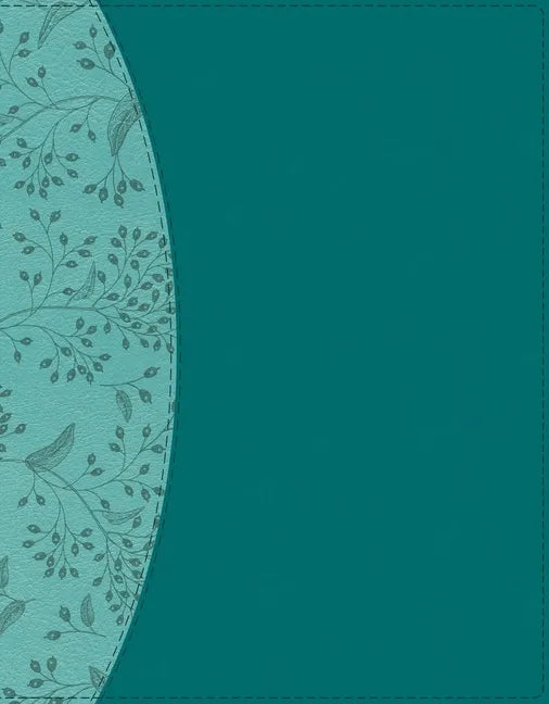 Niv, Beautiful Word Bible, Updated Edition, Peel/Stick Bible Tabs, Leathersoft, Teal, Red Letter, Comfort Print: 600+ Full-Color Illustrated Verses - Imitation Leather