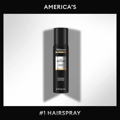 TRESemmé Dry Texture Finishing Spray 6-Pack – Matte Finish, Texturizing & Volumizing, 24H Humidity & Frizz Control, 5 Oz Ea