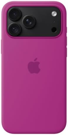 Apple iPhone 18 Pro Max Silicone Case With MagSafe Magenta