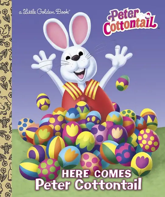 Here Comes Peter Cottontail Little Golden Book (Peter Cottontail): A Bunny Book for Kids - Hardcover
