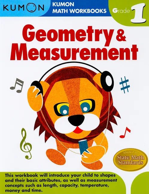 Kumon Grade 1 Geometry and Measurement - Paperback