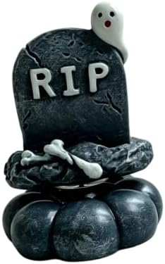 Turning Halloween Desk Decor Resin Figurine Toy Cartoon Tabletop Accent for Shelf Windowsill Coffee Table Party Display Halloween Resin Figurine Desk Accent Tabletop Ornament Shelf Display Room Base