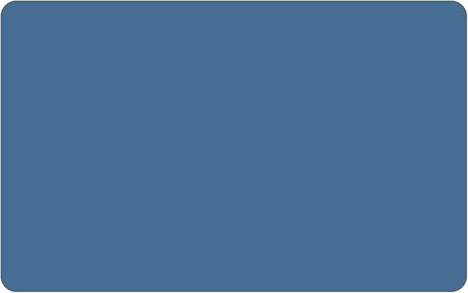 Mimore Coffee Mat - 16x24 Inch Blue Bar Mat for Countertop - Absorbent, Hides Stains, Rubber Backed - Dish Drying Mat Fits Under Coffee Maker, Espresso Machine (Compatible with Ninja Luxe Cafe)