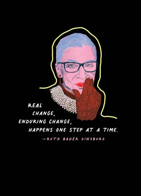 The Legacy of Ruth Bader Ginsburg Commemorative Journal: A Blank Lined Notebook Tribute to the Notorious Rbg with Words of Hope and Inspiration - Paperback
