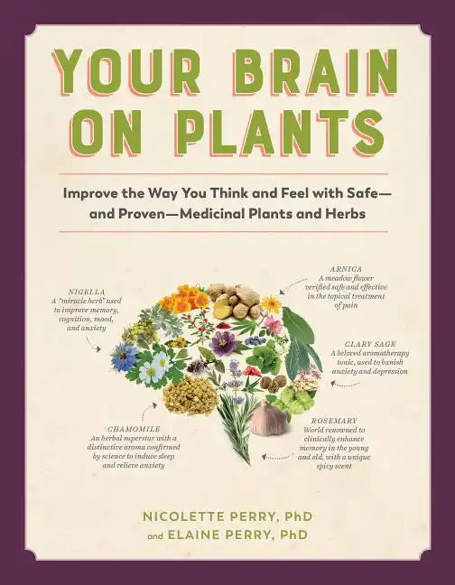Your Brain on Plants: Improve the Way You Think and Feel with Safe - And Proven - Medicinal Plants and Herbs - Paperback
