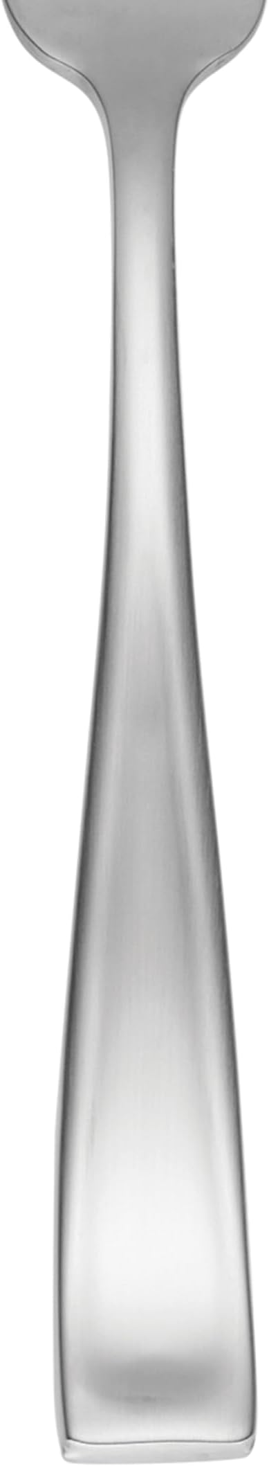 Oneida Silverware Set, Moda Fine Soup Spoons Flatware Set, Service For 4, 18/10 Stainless Steel, Mirror Finish, Dishwasher Safe, Home & Kitchen Utensils Set, Soup Spoon (Silver, 4 Piece)