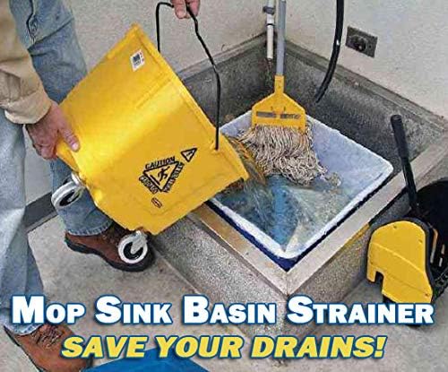 Filters for Mop Sink Basin Strainer (Refills) - 5 Pack