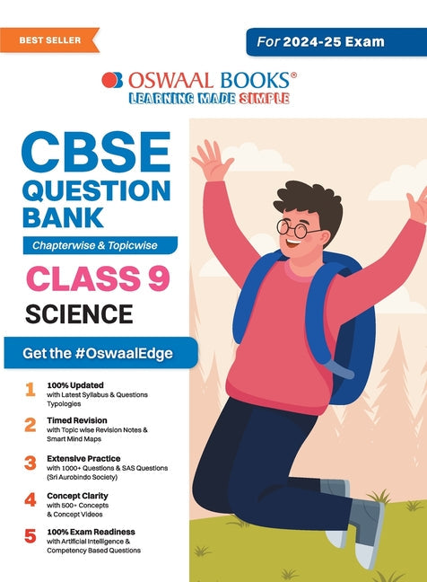 Oswaal CBSE Question Bank Class 9 Science, Chapterwise and Topicwise Solved Papers For 2025 Exams - Paperback