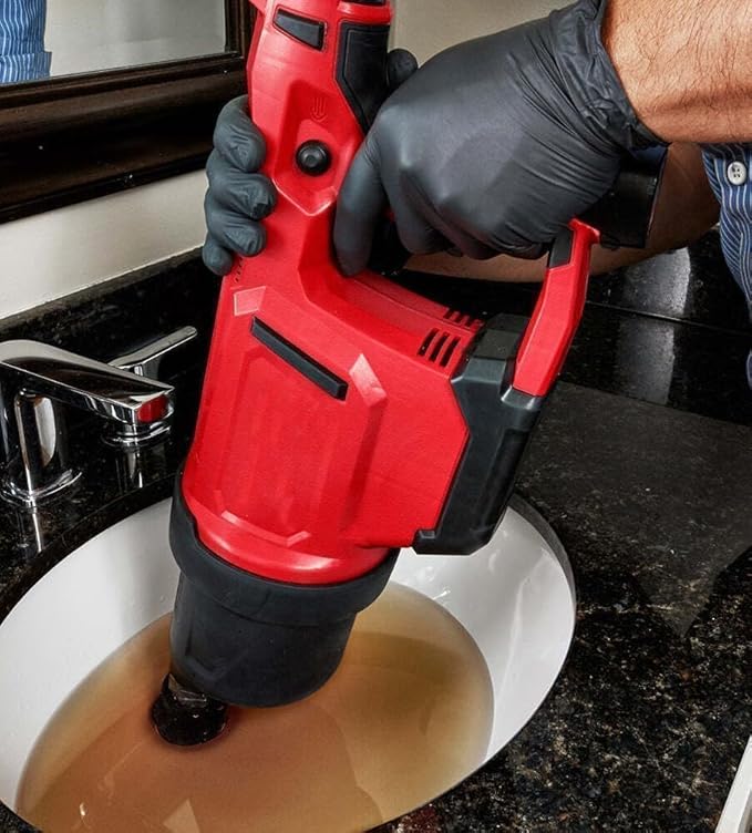 for Milwaukee.r M12 AIRSNAKE Drain Cleaning Air Gun Kit
