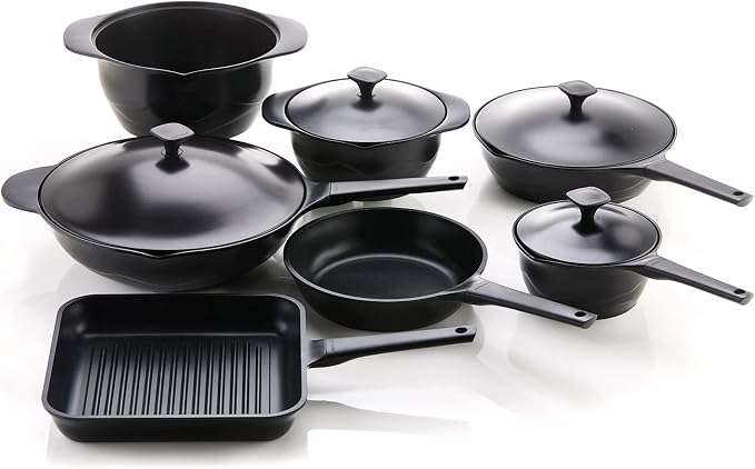 Moneta Lirica Frying Pan 20 cm Die-Cast Aluminum, Black
