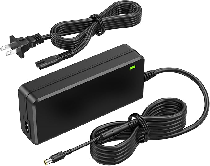 65W for Jackery Portable Power Station Charger Power Cord for Jackery Explorer 160 240 290 E290 E240 E160 Solar Generator & for Honda 290 200 Power Supply AC Adapter Battery Charging Plug Cable