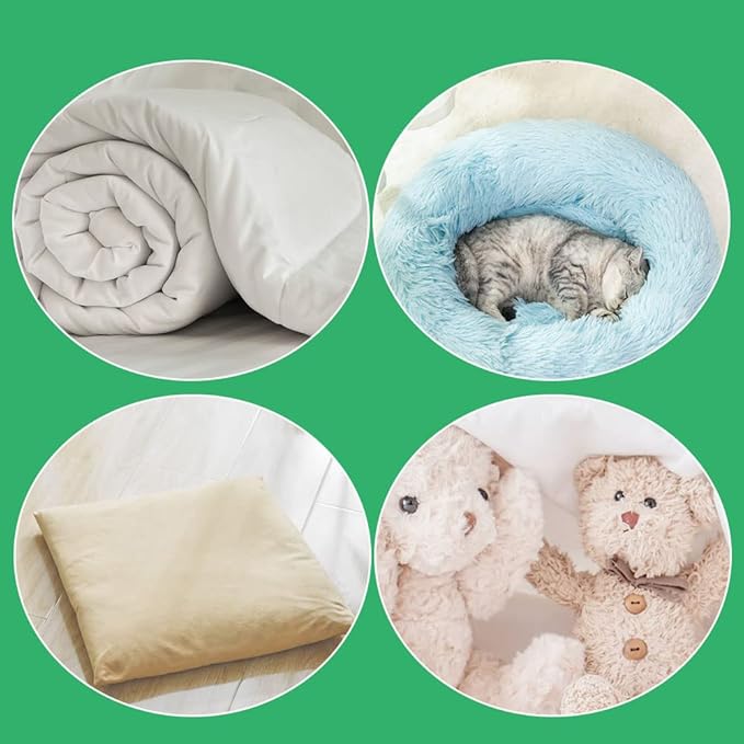 600g/21.2oz Pillow Stuffing, Stuffing for Stuffed Animals, StuffingFiber Fill, Crochet Stuffed, Polyester Fiber in Crafts, Premium Fiber Fill for Filling Crafts DIY