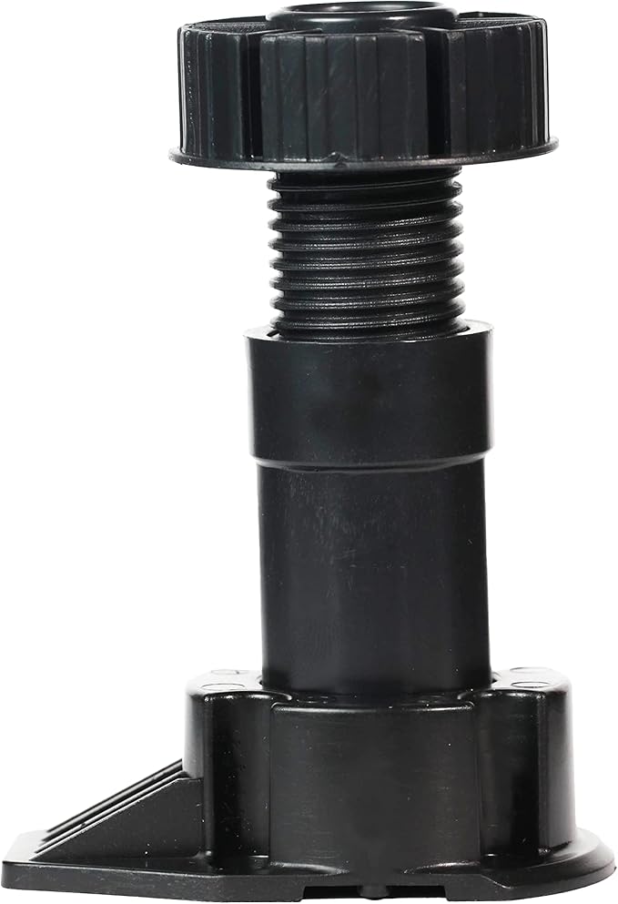 Berta 48-Pack, Cabinet Leveler Legs-330 lb Capacity, Leg-Adjusts from 3 1/7" - 4 3/10" (80-110 mm) (80-110 mm, 48 Pieces)