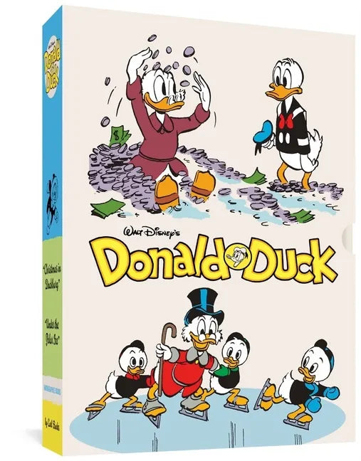 Walt Disney's Donald Duck Gift Box Set Christmas in Duckburg & Under the Polar Ice: Vols. 21 & 23 - Hardcover