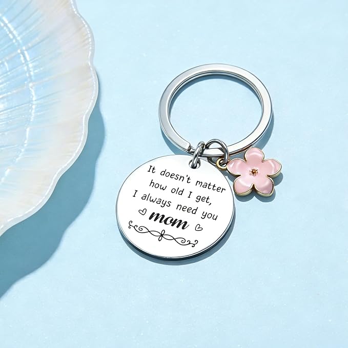 Mothers Day Gift for Mom from Daughter Son, Mom Birthday Gifts Mom Keychain, Valentines Day Christmas Gift for Moms, Happy Mothers Day Presents Mother Gift