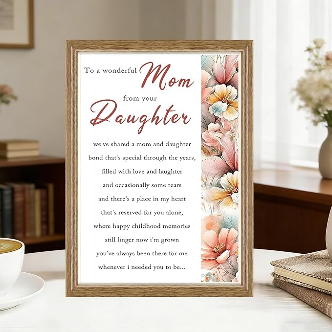 Mother's Day Card, Mothers Day Gifts Card for Mom from Daughter, Mothers Day Gifts Ideas