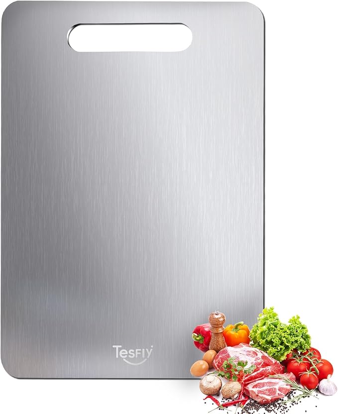 Cutting Boards For Kitchen,Easy to clean, Double-sided food-grade Cutting Board For Cutting Meats, Fruits And Vegetables 13.1 * 8.2