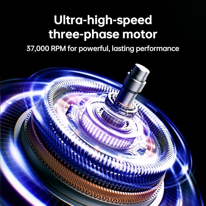 JISULIFE Table Fan Pro3, 3-in-1 Table Cool with 7-Color RGB Light, LED Display, 100-Speed, 10000mAh Battery, 120° Oscillating Desktop Fan for Office/Gaming Desk, Gifts for Men/Women