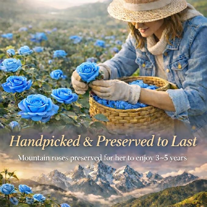 Forever Love Preserved Real Rose with Heart Necklace, Mothers Day Gifts for Mom, Wife, Anniversary Birthday Gifts for Women ā Projects āI Love Youā in 100 Languages