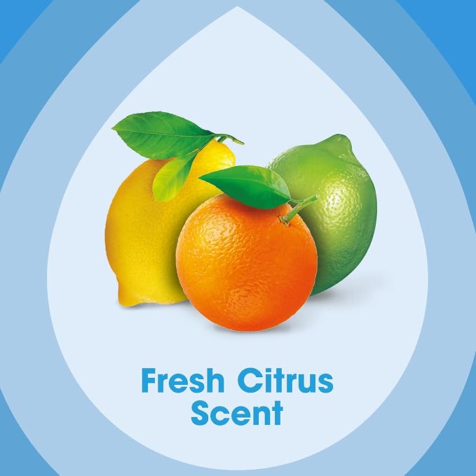 Multi Surface Cleaner Spray, pH-Balanced Everyday Cleaner, Works on Steel, Wood, Electronics, Stone and Glass, Citrus Scent, 25 Fl Oz bundled with Micro Fiber Cloth