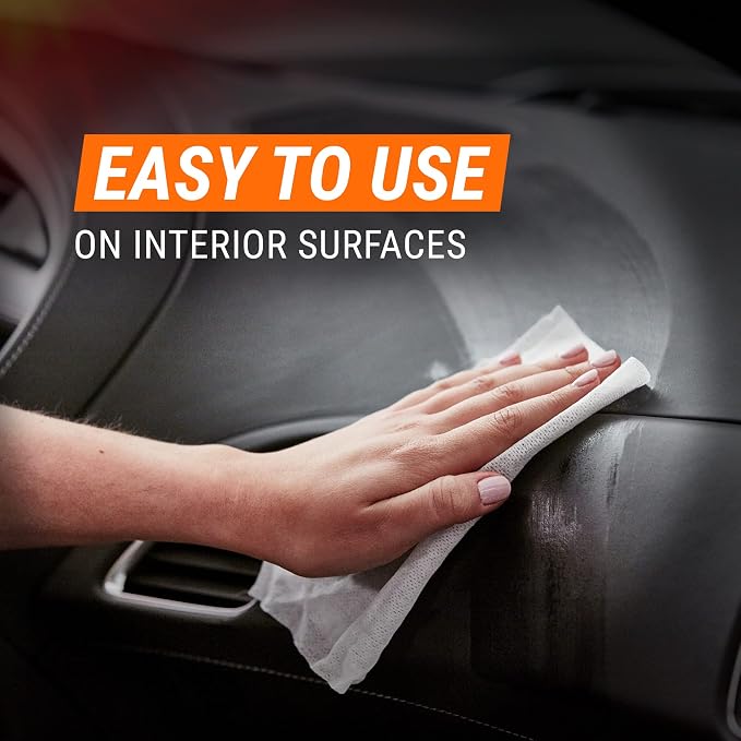 Armor All Interior Cleaner Wipes - Car, Truck & Motorcycle, 25 Count (Pack of 2)