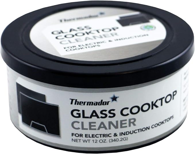 Thermador 12010031 Glass Cooktop Cleaner For electric & induction cooktops Set of Two 12-ounce tubs