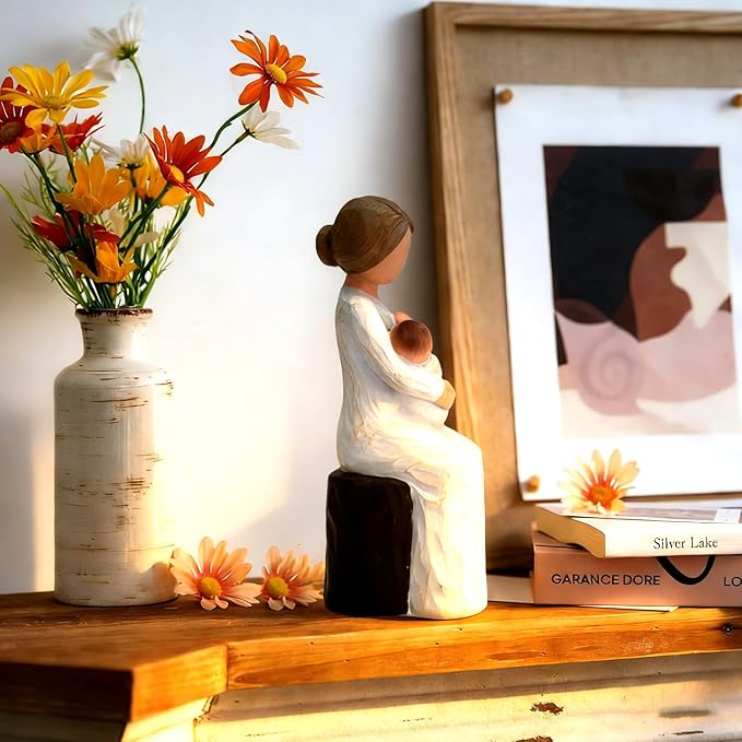 New Grandma Gifts – First Time Grandma Gifts for Birthday Gift Christmas Mothers Day from Grandkids Grandmas Figurines Statue,Family Home Decor for Nana Mimi Present