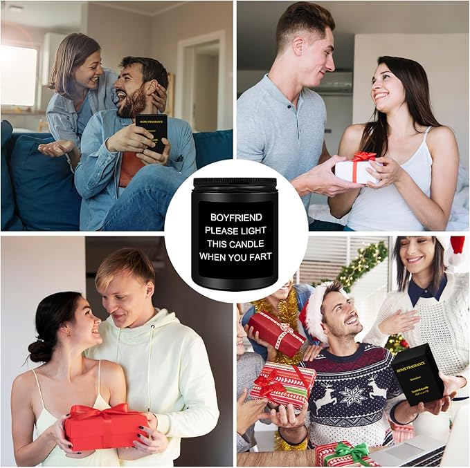 Homsolver Gifts for Boyfriend, Valentines Day Anniversary Birthday Gift for Him - I Love You Boyfriend Funny Gifts from Girlfriend
