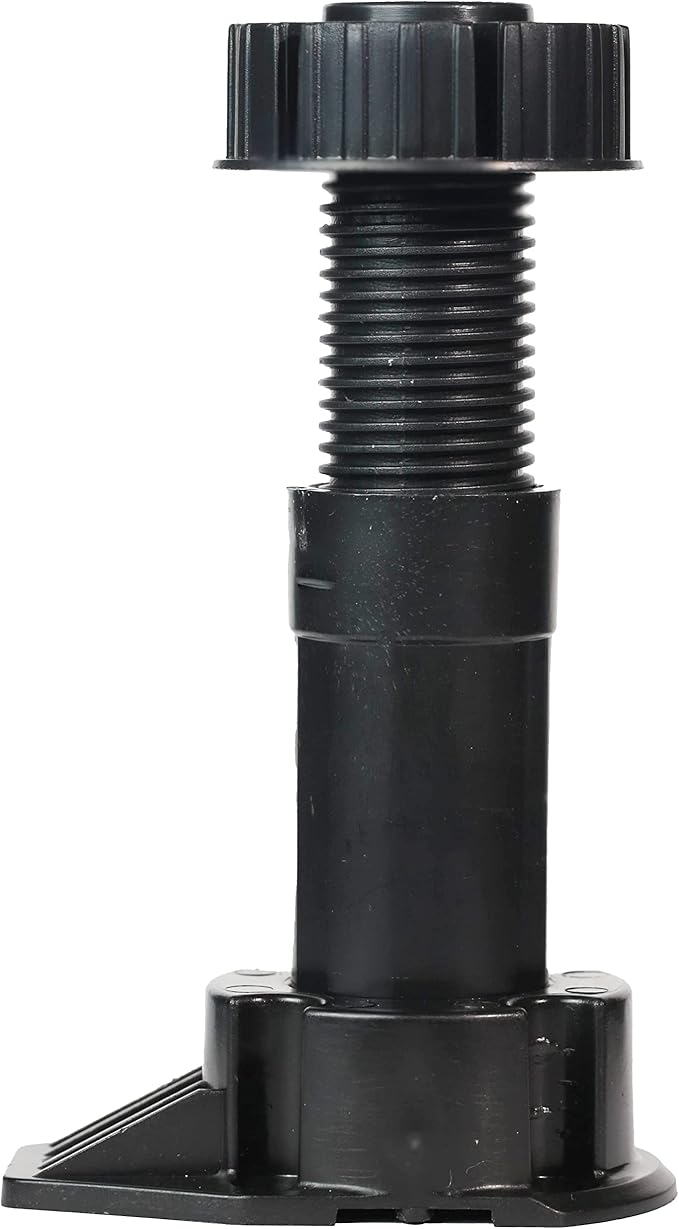 Berta 2-Pack, Cabinet Leveler Legs-330 lb Capacity, Leg-Adjusts from 4 7/10" - 5 9/10" (120-150 mm) (120-150 mm, 2 Pieces)
