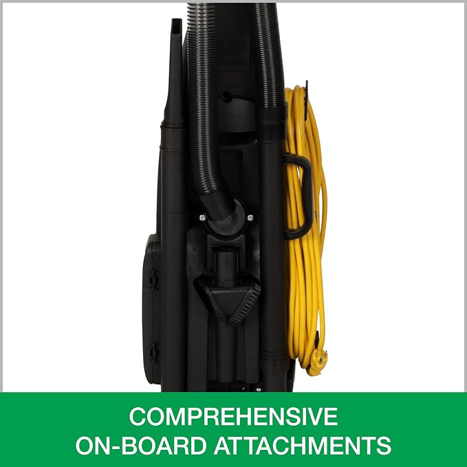BISSELL BigGreen Commercial PowerForce Bagged Lightweight, Upright, Industrial, Vacuum Cleaner, BGU1451T
