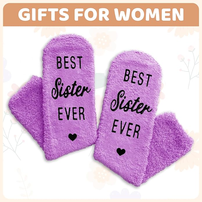 HAPPYPOP Mothers Day Socks - Sisters Aunt Gifts, Gifts for Sister Daughter Mother in Law