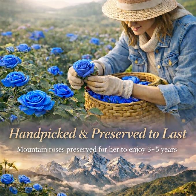 Forever Love Preserved Real Rose with Heart Necklace, Mothers Day Gifts for Mom, Wife, Anniversary Birthday Gifts for Women ā Projects āI Love Youā in 100 Languages