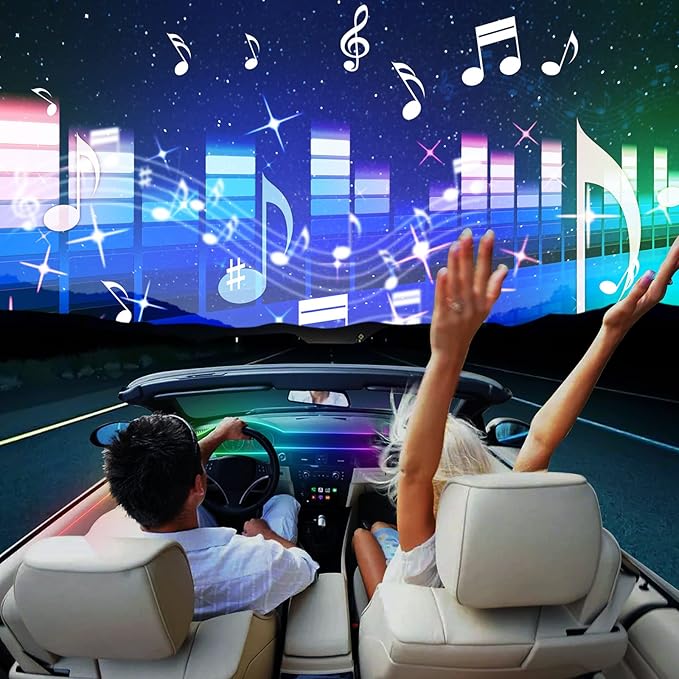 Dreamcolor Acrylic Interior Car LED Strip Light - 14-inch, Fits Dreamcolor Controller Kit