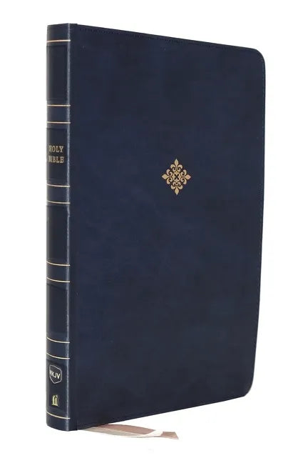 Nkjv, Reference Bible, Center-Column Giant Print, Leathersoft, Blue, Red Letter Edition, Comfort Print: Holy Bible, New King James Version - Imitation Leather