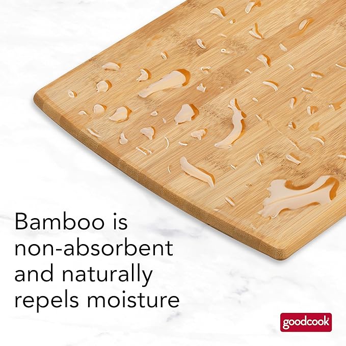 GoodCook Everyday Cutting Board, 12" x 16" Bamboo