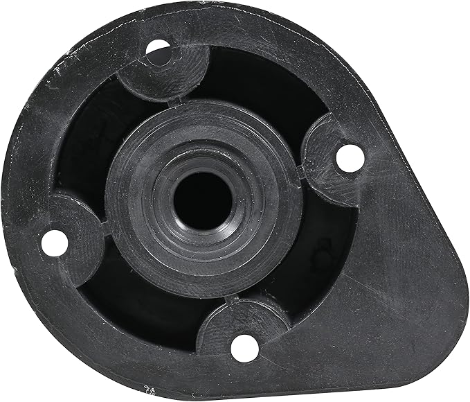 Rok Hardware Adjustable Furniture Legs, Cabinet Leg Levelers, Adjusts from 3-3/4" (95.25mm) to 6" (152.4mm) high - 12 Pack, Black ABS, R3301BLK