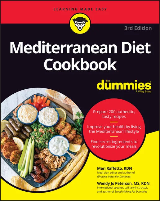 Mediterranean Diet Cookbook for Dummies - Paperback