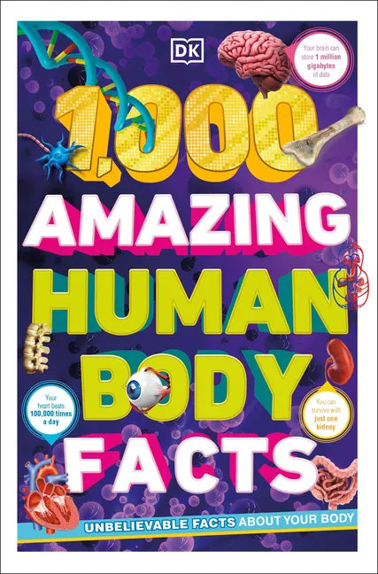 1,000 Amazing Human Body Facts - Paperback