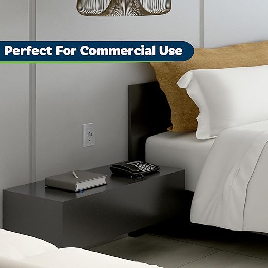 TOPGREENER 2-Port USB Outlet, Type C USB Wall Outlet, 15 Amp TR Receptacle Plug, Charging Power Outlet with USB Ports, Wall Plate Included, UL Listed, TU21536AC-GY-2PCS, Gray, 2 Pack