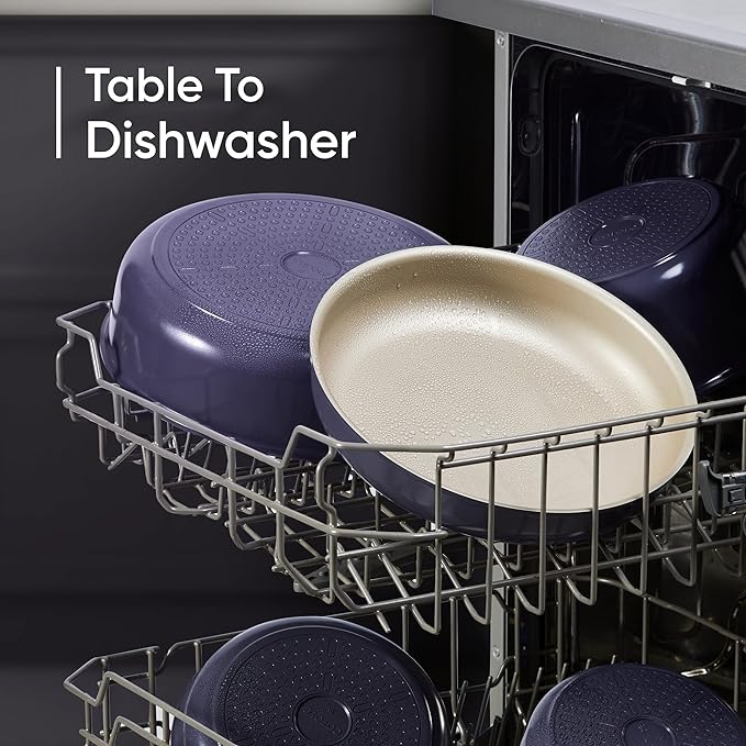 CAROTE 19 Pcs Pots and Pans Set, Nonstick Cookware Sets with Detachable Handle, Purple Dishwasher Safe, Oven Safe, Cookware Non Stick Cooking Set w/Frying Pans & Saucepans(PFOS, PFOA Free)