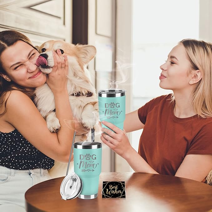 Hexagram Dog Mom Gifts for Mothers Day|, Dog Mom Dog Lovers Gifts for Women, 20oz Tumbler, Mothers Day Present, Friendship Gift for Women