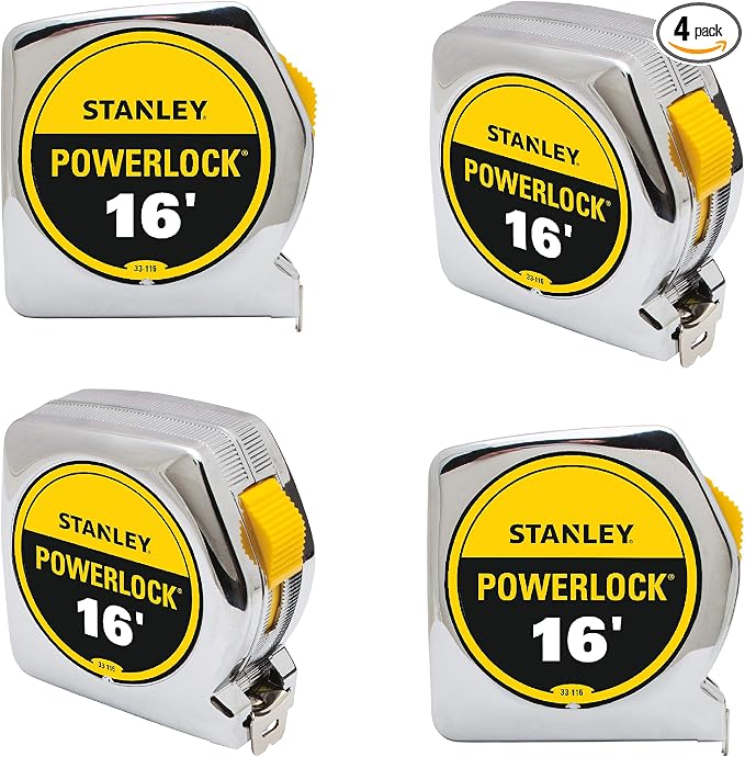 Stanley Tools 33-116 16ft. Powerlock Tape Rule (4-Pack)