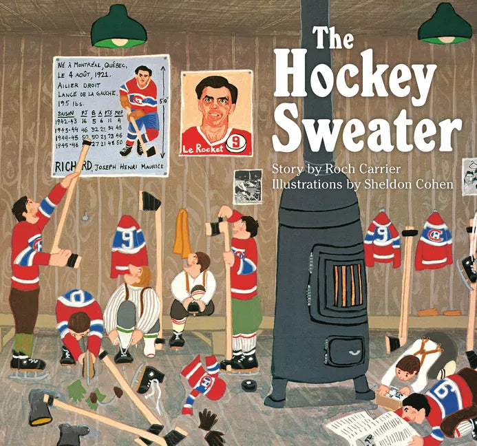 The Hockey Sweater - Board Book
