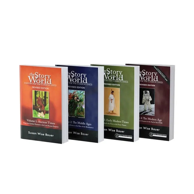 Story of the World, Text Bundle, Paperback Revised Edition: History for the Classical Child: Ancient Times Through the Modern Age - Paperback