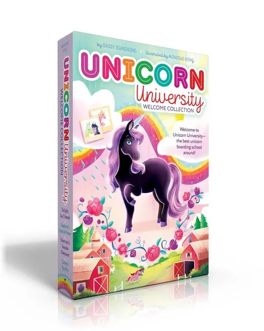 Unicorn University Welcome Collection (Boxed Set): Twilight, Say Cheese!; Sapphire's Special Power; Shamrock's Seaside Sleepover; Comet's Big Win - Paperback